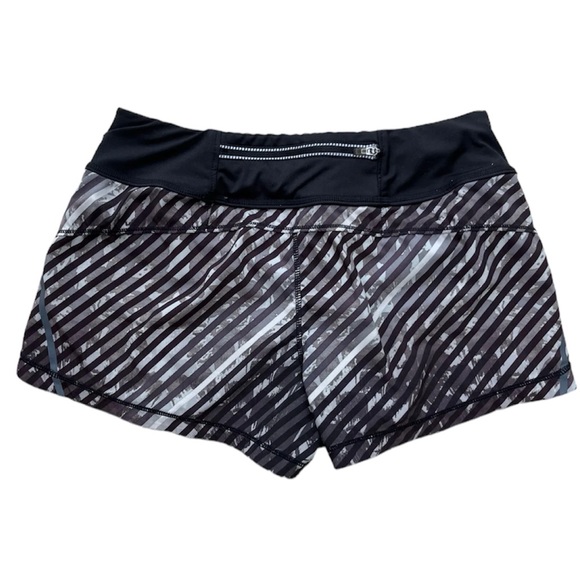 Athleta Pants - ATHLETA Women’s Lined Black Gray Low Rise Stretch Athletic Shorts sz XS